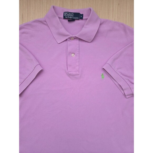 Polo by Ralph Lauren Other - Polo by Ralph Lauren Men's Lavender Polo Shirt 100% Cotton Medium Vintage